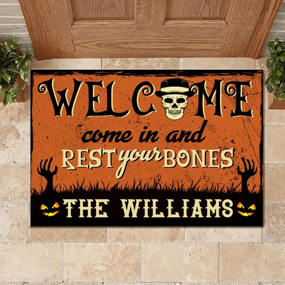 Come in for a break - Halloween Personalized Decorative Cushion