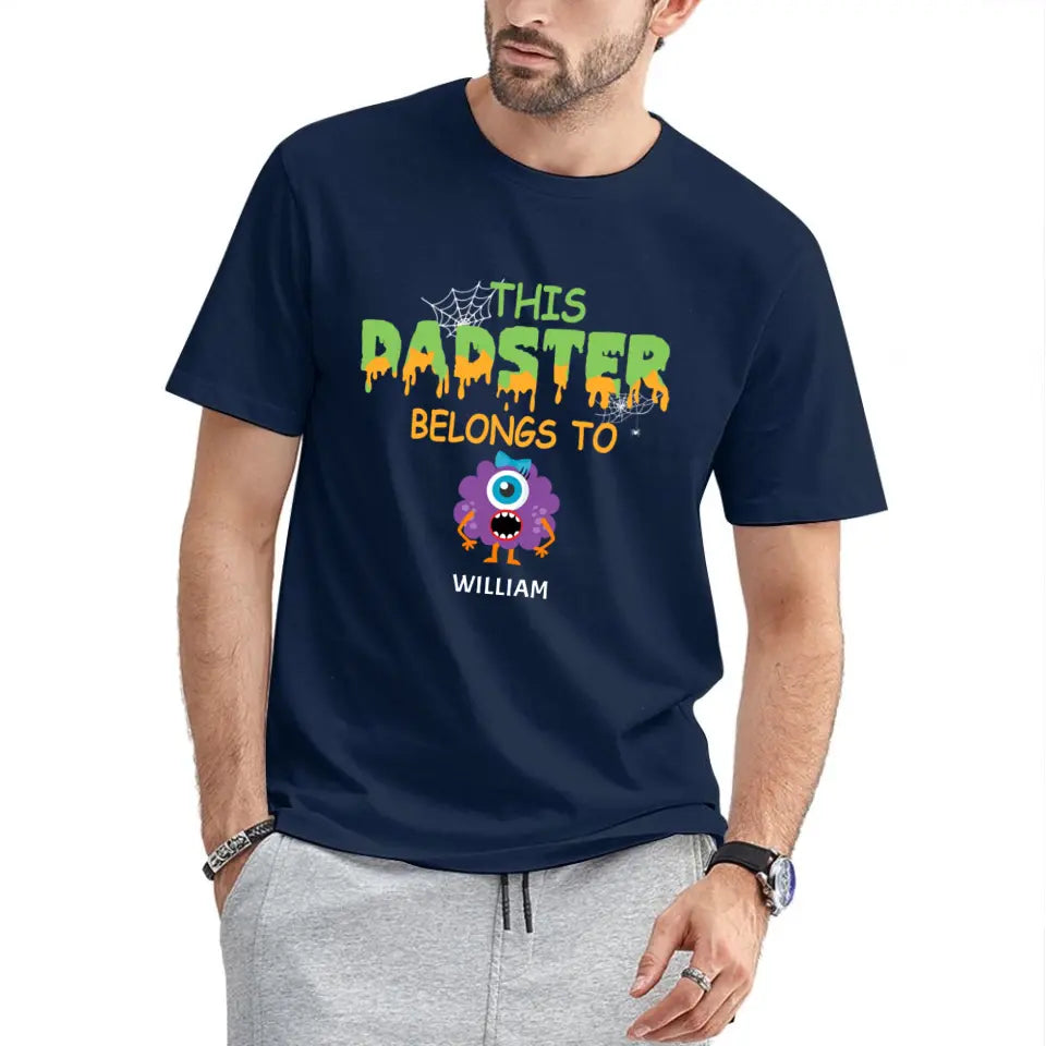 Dadster Momster T Shirt Halloween Gift