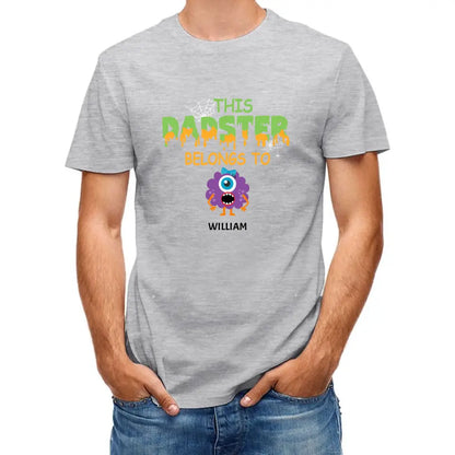 Dadster Momster T Shirt Halloween Gift