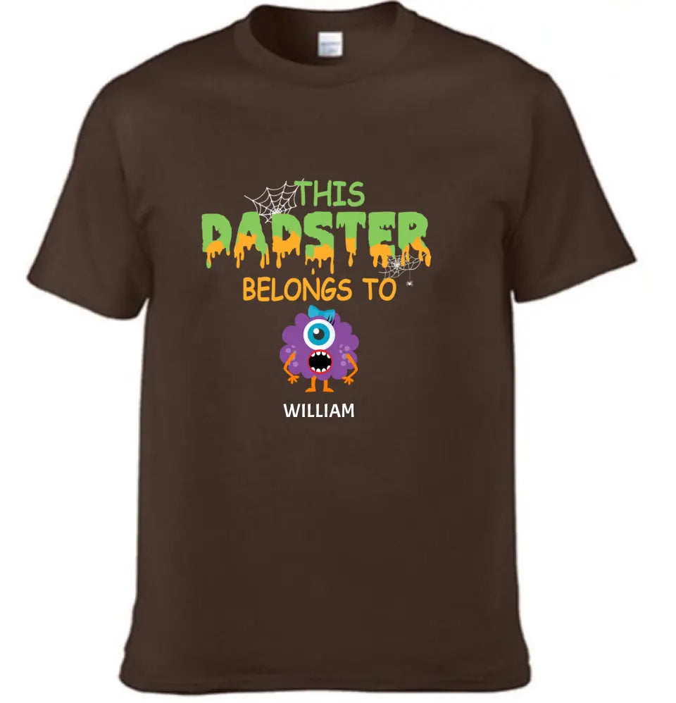 Dadster Momster T Shirt Halloween Gift