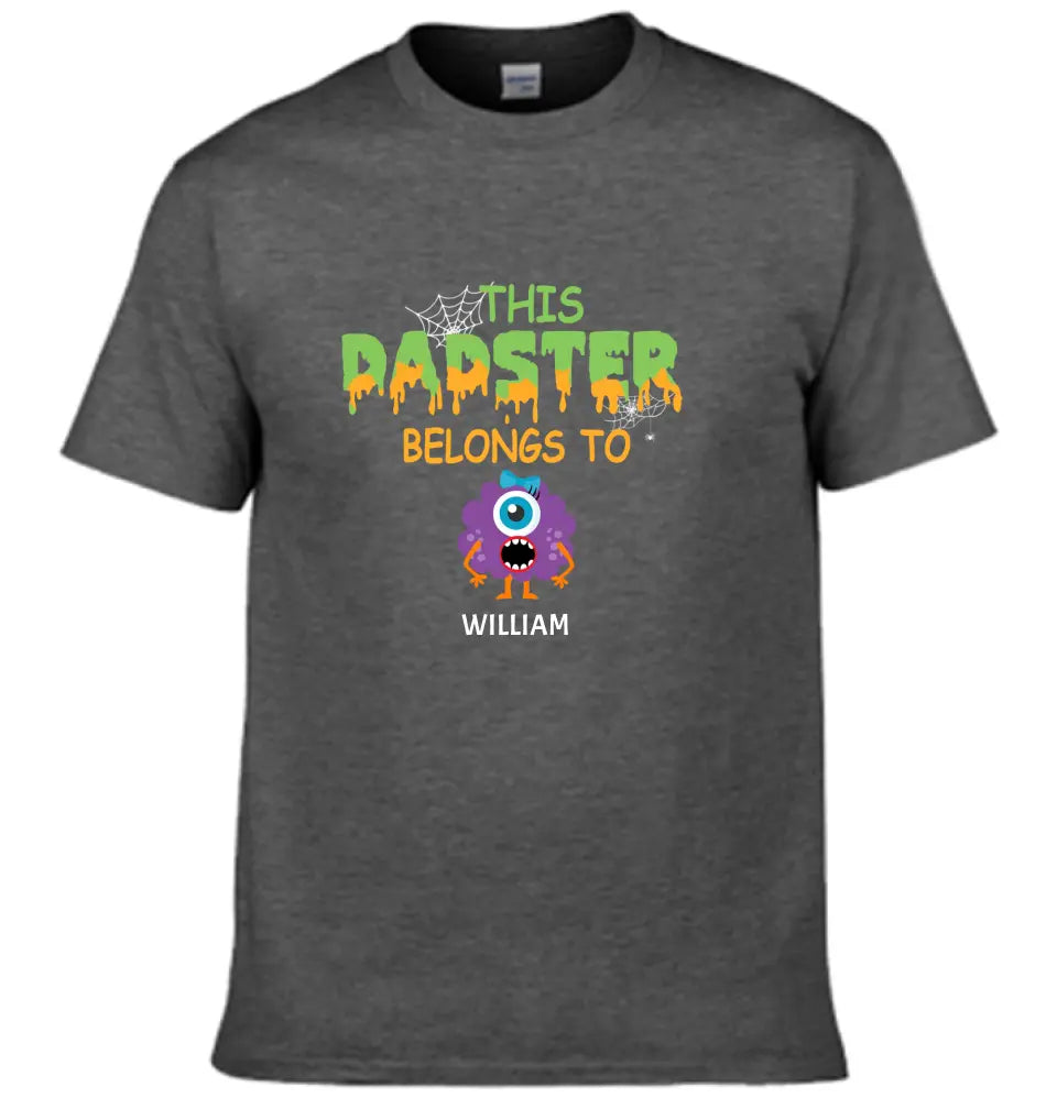 Dadster Momster T Shirt Halloween Gift