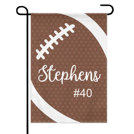 Decorative Flags - Personalized Football Flag - Gift For The Athletes,Fans