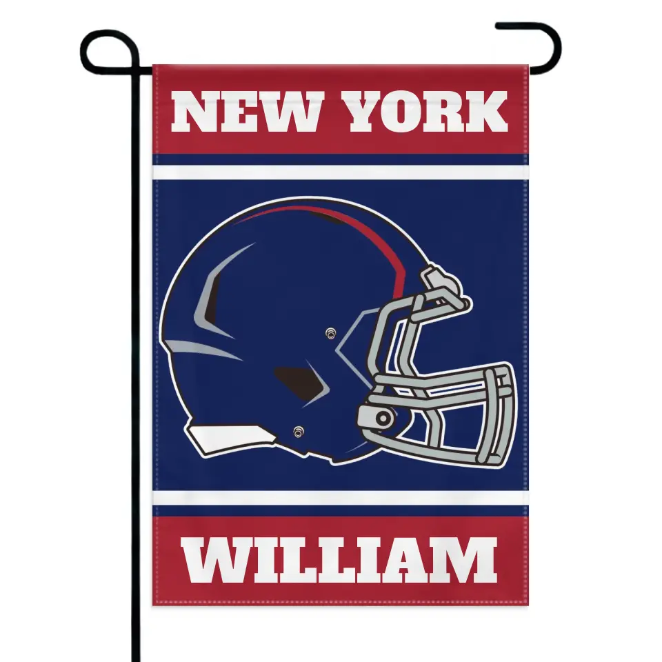 Sportsmanship - Personalized Football Helmet Flag - Gift For The Athletes,Fans