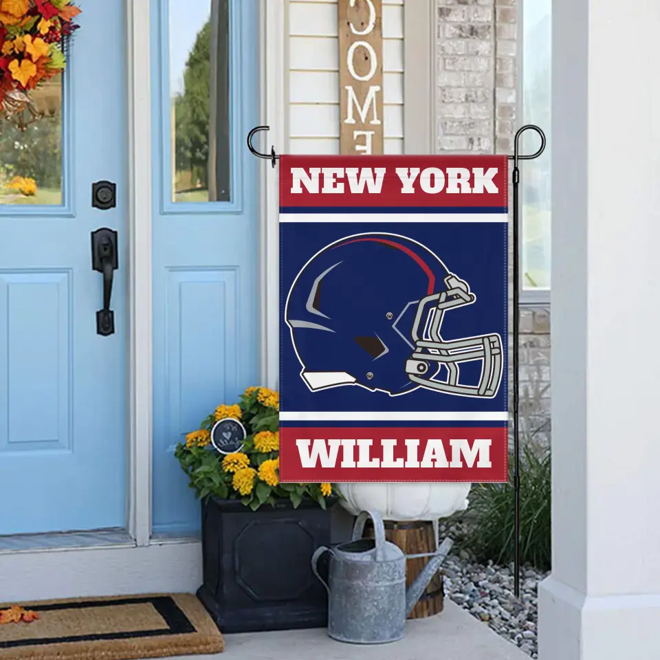 Sportsmanship - Personalized Football Helmet Flag - Gift For The Athletes,Fans