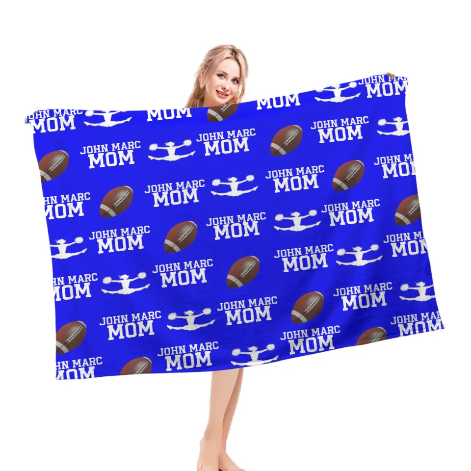 Personalized Team Spirit Bleacher Blanket - The Ultimate Sports Mom Essential