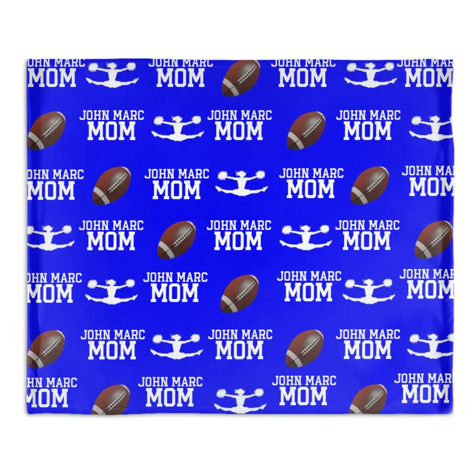 Personalized Team Spirit Bleacher Blanket - The Ultimate Sports Mom Essential