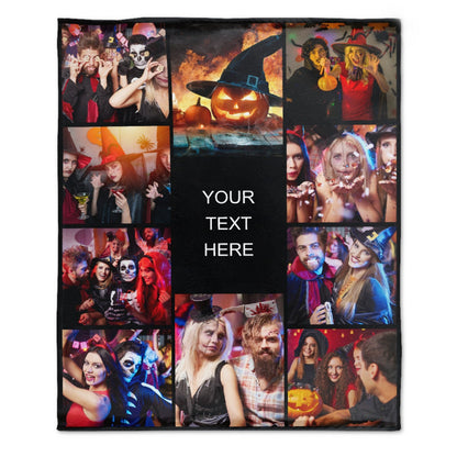 ️Personalized Photo Text Custom Blanket - For Family and Friends