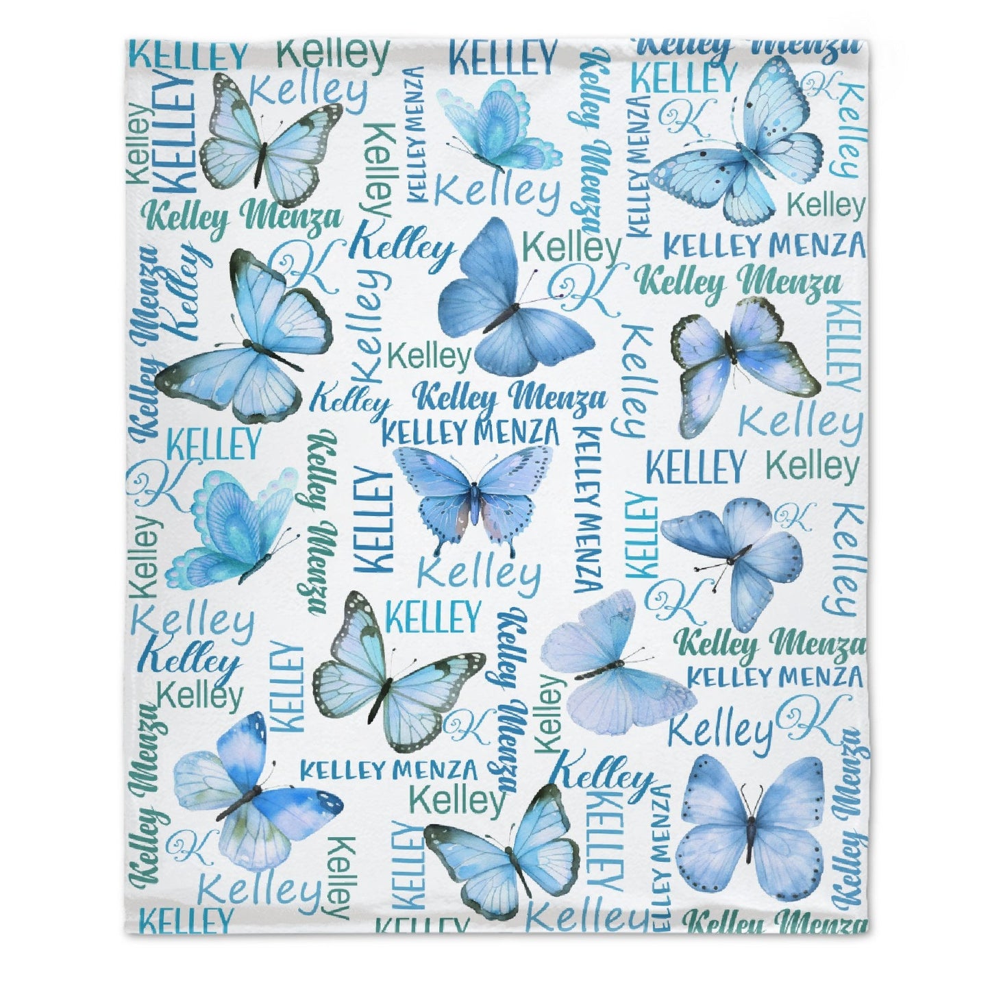 ️Personalized Butterfly - Soft Cozy Blanket