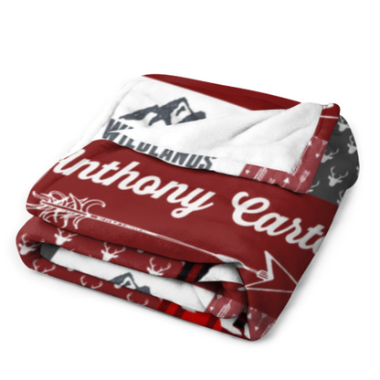 ️Woodland Custom Personalized Blanket - Gift Ideas for Kids