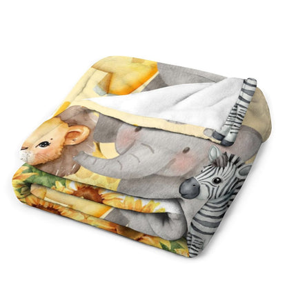 ️Custom Animal Blanket Gift - Super Soft - Blanket