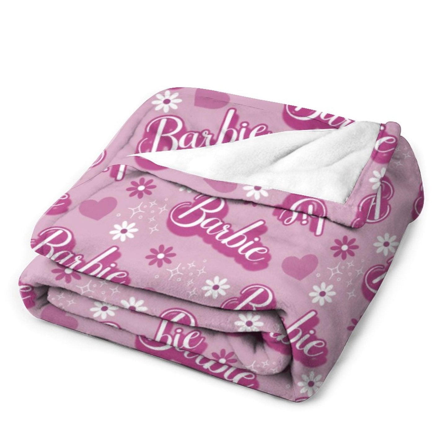 ️Personalized Name Custom Pink Blanket - Gifts for Girls