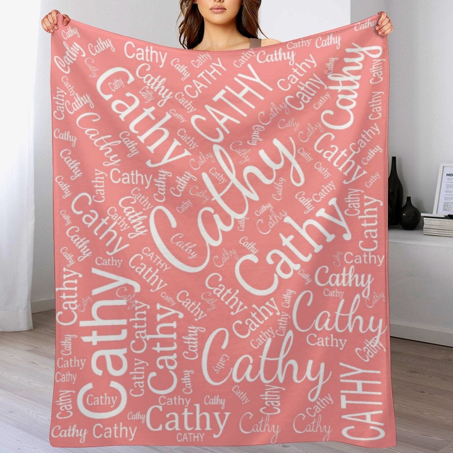 ️Personalized Name Customized Soft Blanket