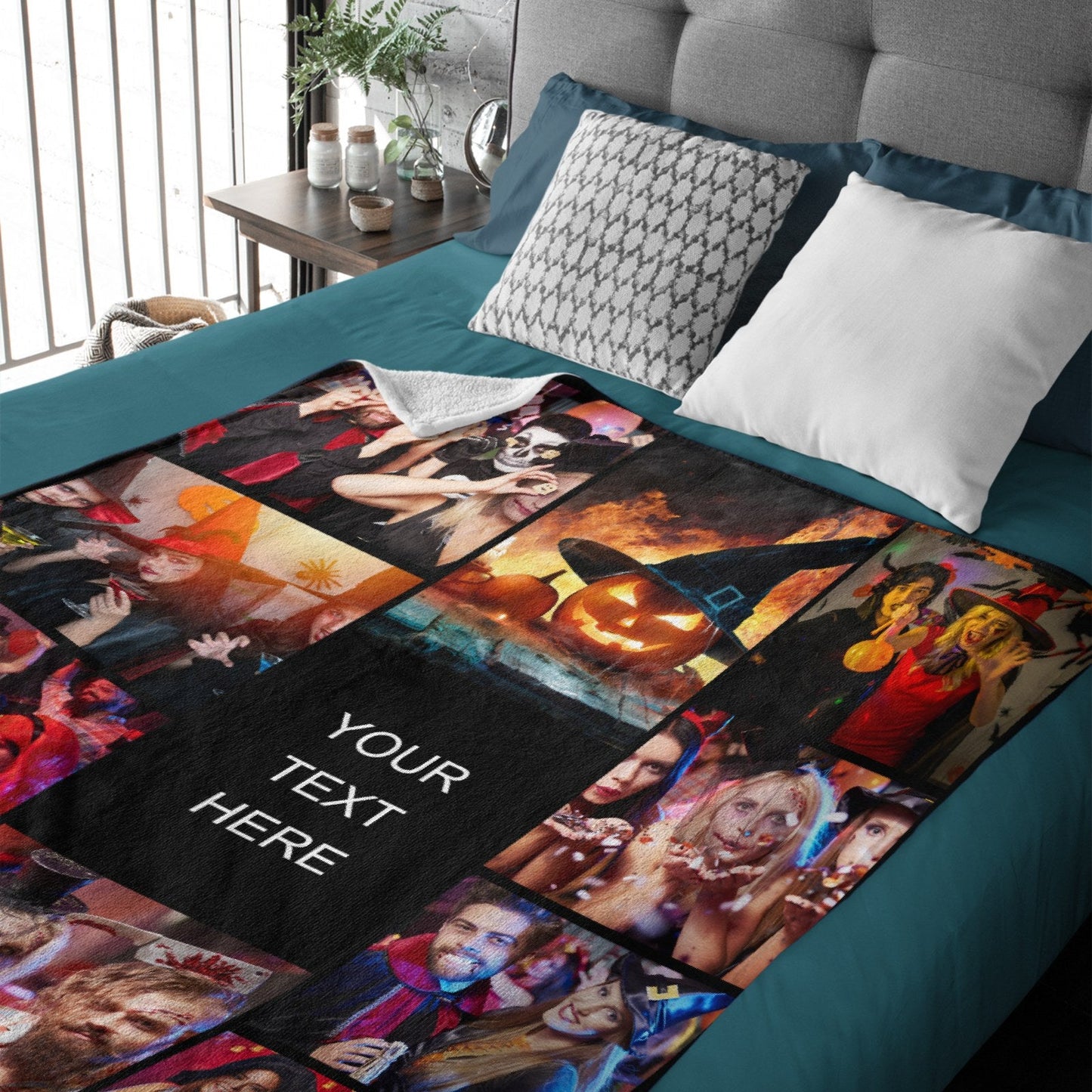 ️Personalized Photo Text Custom Blanket - For Family and Friends