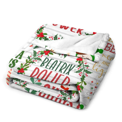 ️My First Christmas Blanket-Custom Baby Christmas Blanket