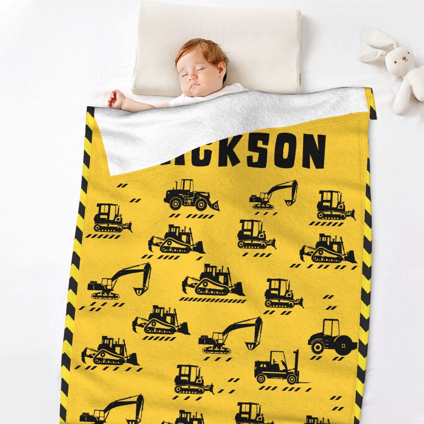 ️Personalized Truck Blanket - Gifts for Kids