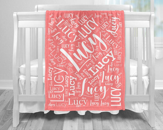 ️Personalized Name Customized Soft Blanket
