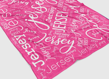 ️Personalized Name Customized Soft Blanket