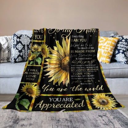 So Much Of Me Is Made From You - Family Blanket - New Arrival, Christmas Gift For Mother From Daughter - Yulaki