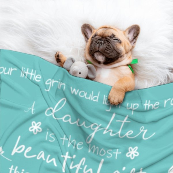 Your Little Grin Would Light Up The Room - Family Blanket - New Arrival, Christmas Gift For Daughter - Yulaki