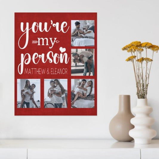 You're My Person Photo Canvas - Yulaki