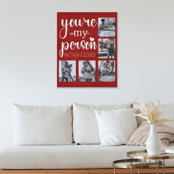 You're My Person Photo Canvas - Yulaki