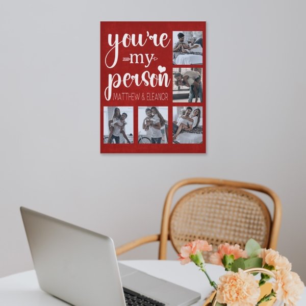 You're My Person Photo Canvas - Yulaki